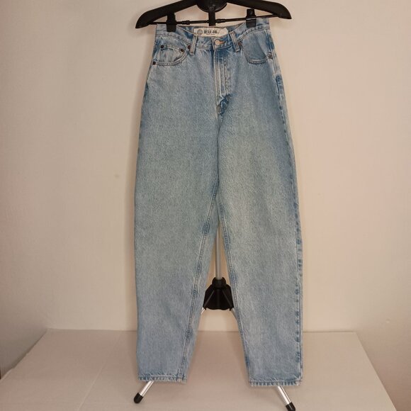 Gap Y2K Vintage No 9 Reverse Fit High Rise Light Blue Denim Jeans Women’s 10 - Picture 2 of 16